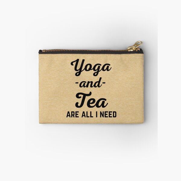 Item preview, I Need Yoga And Tea Funny Sarcatic Exercise Quote designed and sold by quarantine81.