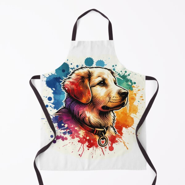 Item preview, Colorful Canine - Vibrant Dog Artwork designed and sold by Ana C Falla.