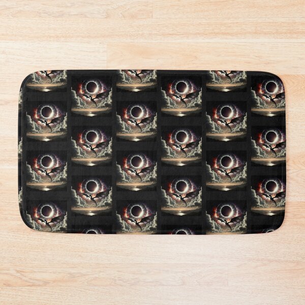 Item preview, Eclipse with Dragon in the Sky - Mystical Eclipse designed and sold by NeaftyFinds.