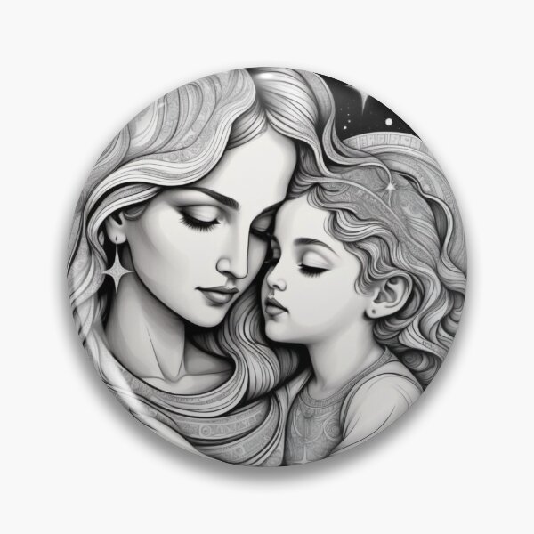 Item preview, Madonna and Child designed and sold by ArtsyTeegee.