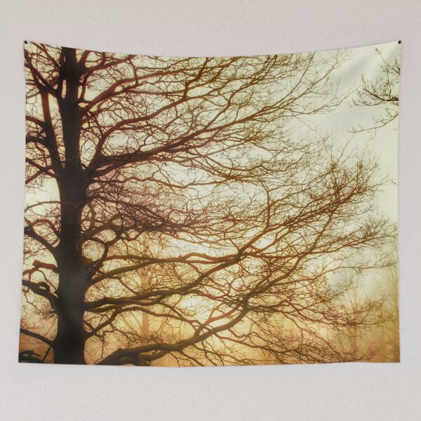 Item preview, Golden Oak Tree Skeleton designed and sold by FOLK ART FUSION by heidiannemorris.
