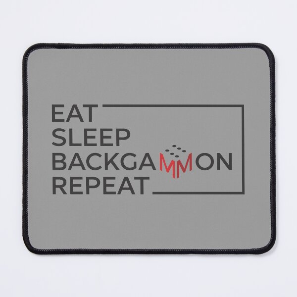 Item preview, Eat Sleep Backgammon Repeat Funny Boardgame Player Bliss designed and sold by artworkathome.