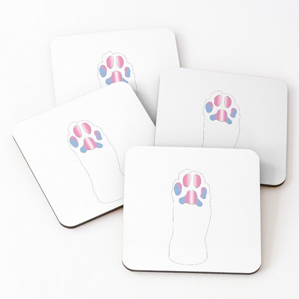Item preview, White Cat Paw Trans Toe Beans designed and sold by TobyHaunts.