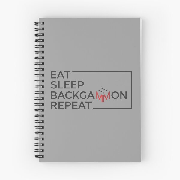 Item preview, Eat Sleep Backgammon Repeat Funny Boardgame Player Bliss designed and sold by artworkathome.