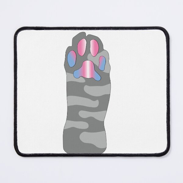 Item preview, Grey Tabby Cat Paw Trans Toe Beans designed and sold by TobyHaunts.