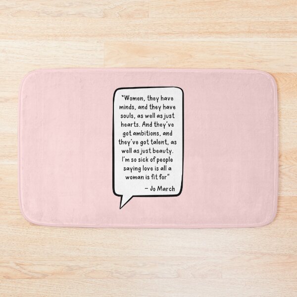 Item preview, jo march quote - little women designed and sold by Neadoodles.