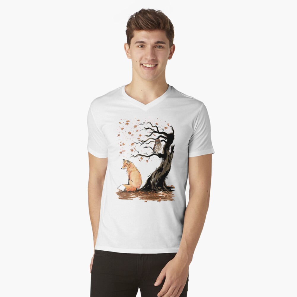 Item preview, V-Neck T-Shirt designed and sold by zoezowie79.
