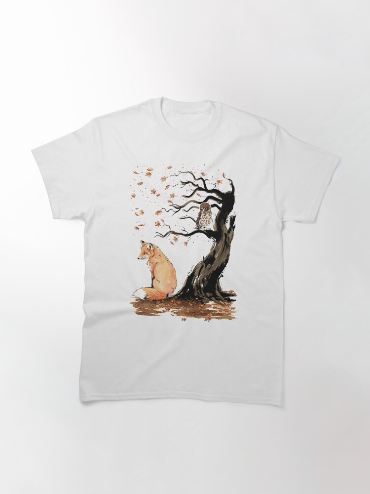 Thumbnail 3 of 7, Classic T-Shirt, Winds of Autumn designed and sold by zoezowie79.