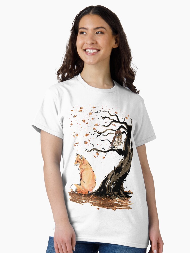 Thumbnail 1 of 7, Classic T-Shirt, Winds of Autumn designed and sold by zoezowie79.