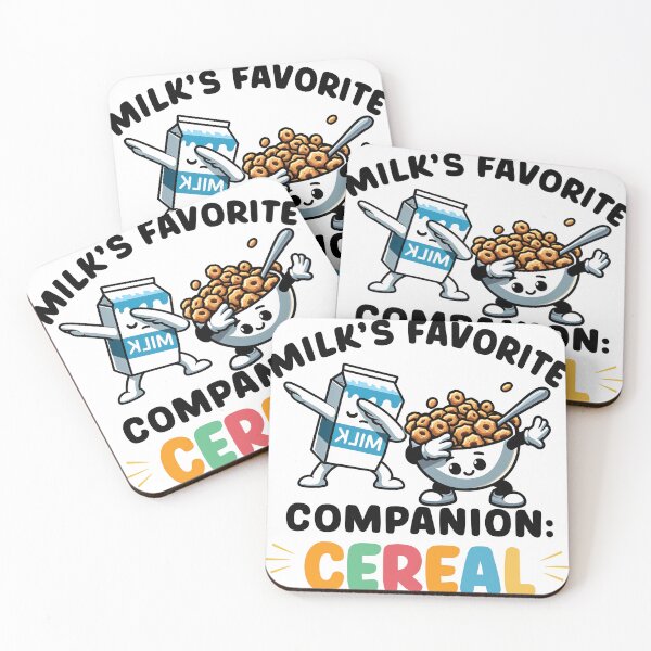 Item preview, Milk's Favorite Companion: Cereal designed and sold by FlowerFatty5396.