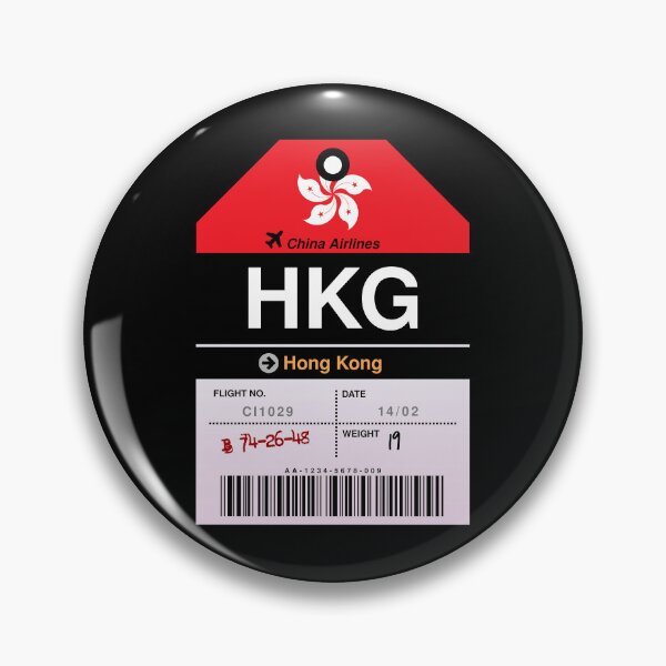 Item preview, Hong Kong Luggage Tag designed and sold by RabbitK.