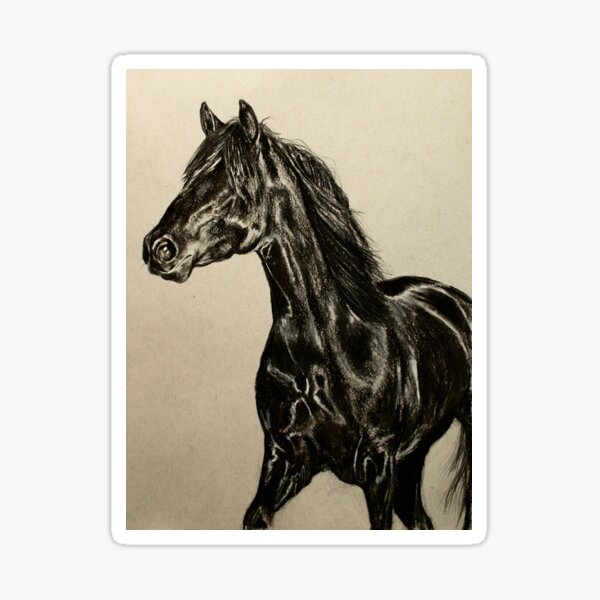 Item preview, Friesian Horse designed and sold by Ink-Valkyrie.