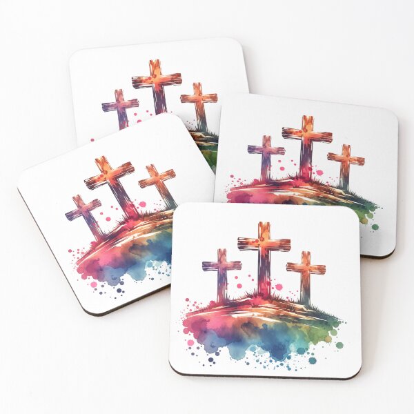 Aperçu de l'œuvre 3 croix robustes créée et vendue par PassionforLove.