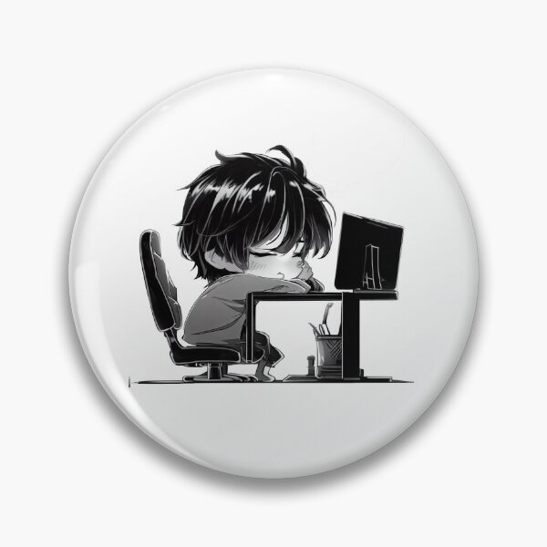 Artikelvorschau, Am Computer schlafen entworfen und verkauft von GinomaiDesign.