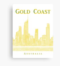 Gold Coast, Queensland, Australia – Skyline - Seaside Resort Canvas Print