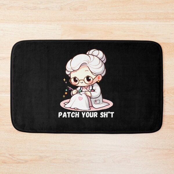 Item preview, Cyber Security - Patch Your Sh*t - Kawaii Granny designed and sold by designedfeeling.