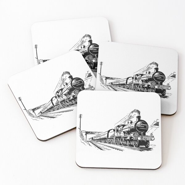 Item preview, "Midland Railway Compound" by Reginald Payne designed and sold by ClickClackTrack.
