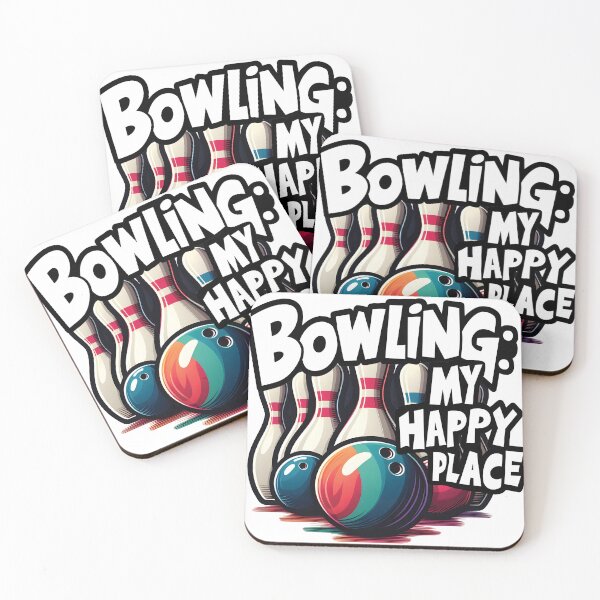 Item preview, Bowling: My Happy Place designed and sold by FlowerFatty5396.