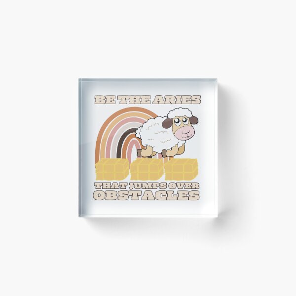 Item preview, Be the Aries that jumps over obstacles  designed and sold by BritishDelights.