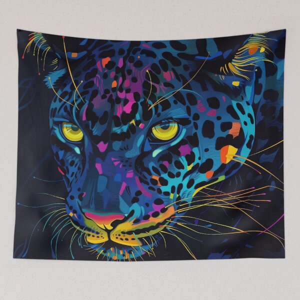 Item preview, Neon Leopard designed and sold by AM-Fine-Designs.
