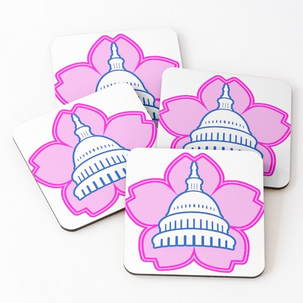 Item preview, Pink DC Cherry Blossom Logo designed and sold by mlunsford215.
