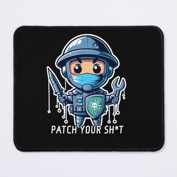 Item preview, Cyber Security - Patch Your Sh*t - Pen Test Warrior designed and sold by designedfeeling.