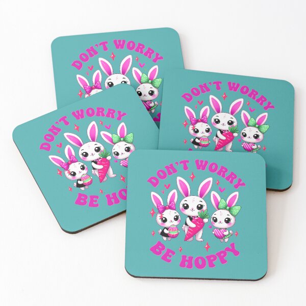 Item preview, Dont Worry Be Hoppy Easter   designed and sold by WoodburyLake.