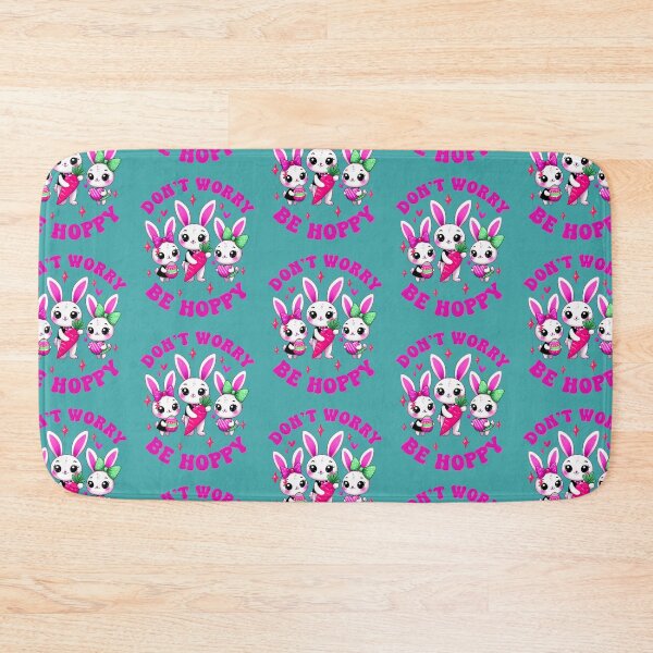 Item preview, Dont Worry Be Hoppy Easter   designed and sold by WoodburyLake.