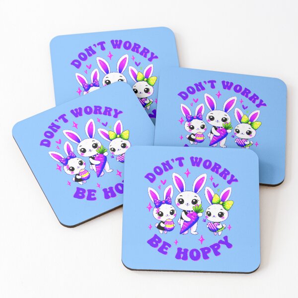 Item preview, Dont Worry Be Hoppy Easter   designed and sold by WoodburyLake.