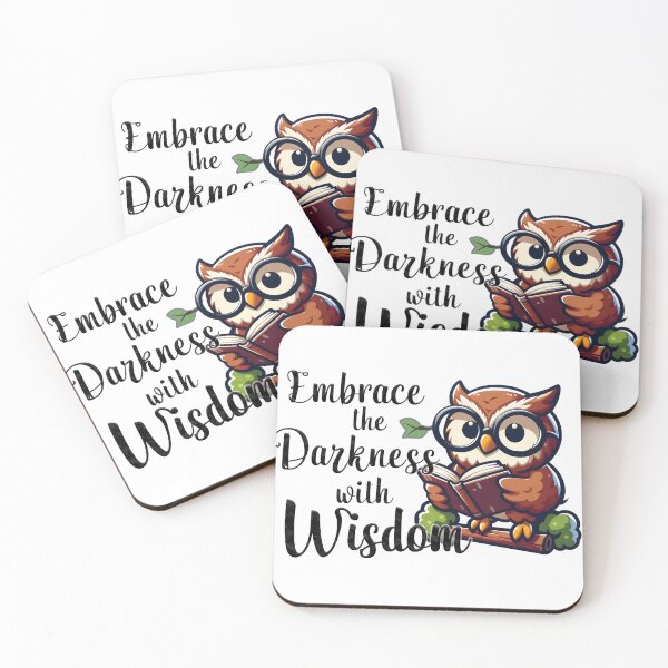 Item preview, Owl: Embrace the Darkness with Wisdom designed and sold by FlowerFatty5396.