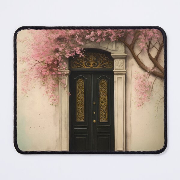 Item preview, Paris Door. Old Door. Vintage Door. Old Door and Blooming Tree designed and sold by maxa0109.