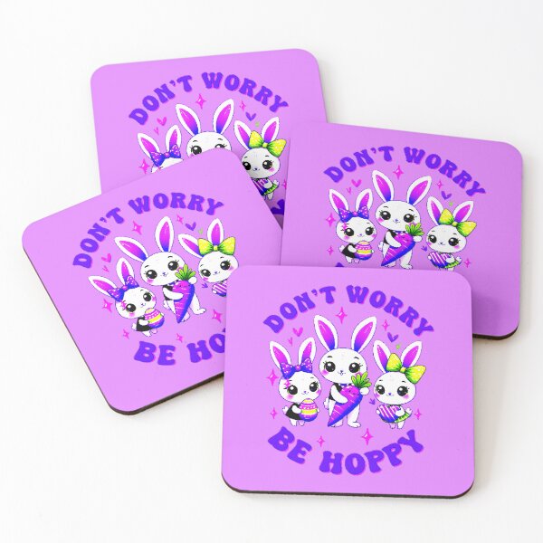 Item preview, Dont Worry Be Hoppy Easter   designed and sold by WoodburyLake.