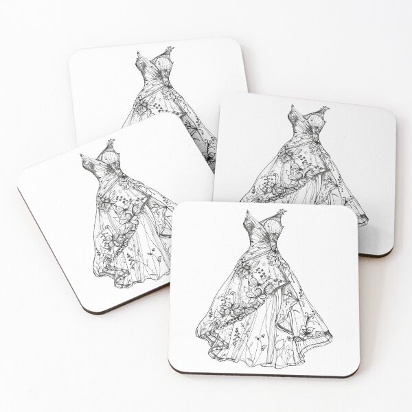 Item preview, Floral Elegance Dress Design designed and sold by chi3-jp.