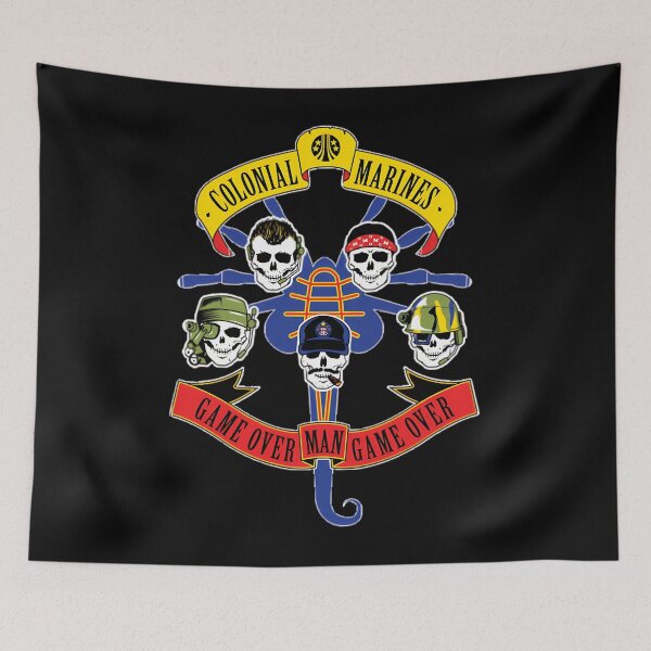 Item preview, Colonial Marines - Game Over Man Game Over designed and sold by StevenOlowin.