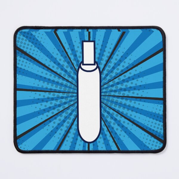 Item preview, Pencil Long White Cane Tip Blue Pop Art designed and sold by IndeOandM.