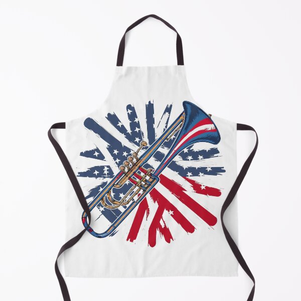 Item preview, USA Flag Trombone Design designed and sold by StoreXlk.