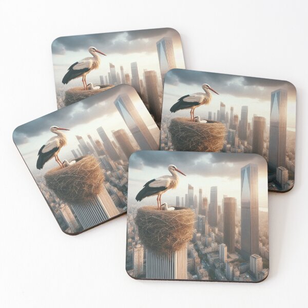 Item preview, Stork's penthouse nursery, lofty view designed and sold by OCNau.