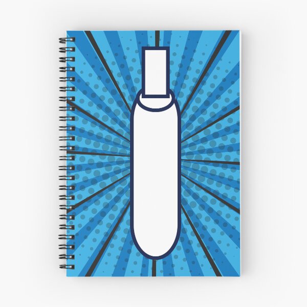 Item preview, Pencil Long White Cane Tip Blue Pop Art designed and sold by IndeOandM.
