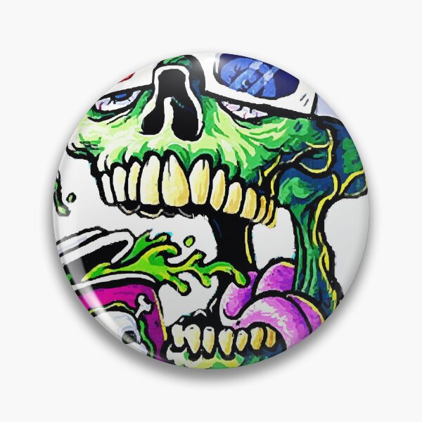 Item preview, Skull Delight In Movie 3d Funny Horrified Anarchy Halloweens designed and sold by MarjorieJara.