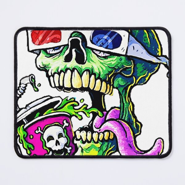 Item preview, Skull Delight In Movie 3d Funny Horrified Anarchy Halloweens designed and sold by MarjorieJara.