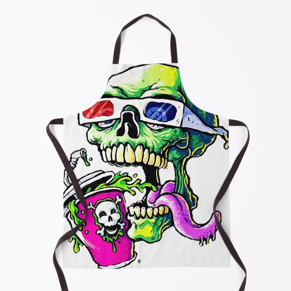 Item preview, Skull Delight In Movie 3d Funny Horrified Anarchy Halloweens designed and sold by MarjorieJara.