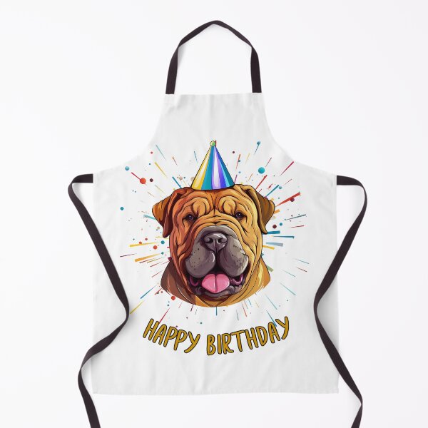 Item preview, Birthday Shar-pei - Fawn - Happy Birthday! designed and sold by wotsthis.