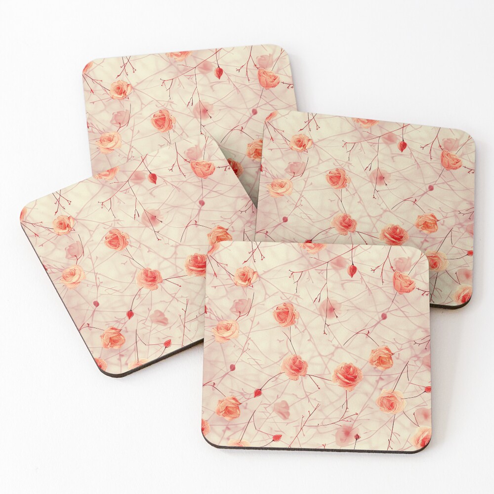 Item preview, Coasters (Set of 4) designed and sold by FlowersColorful.
