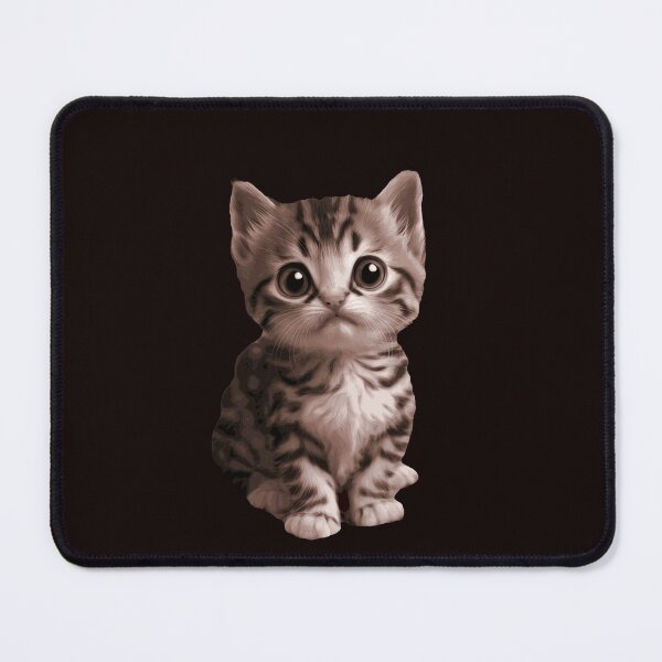 Item preview, Cute Little kitten with big Light green eyes designed and sold by CrazyThings529.