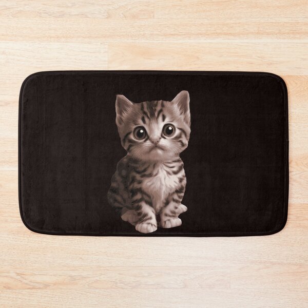 Item preview, Cute Little kitten with big Light green eyes  designed and sold by CrazyThings529.