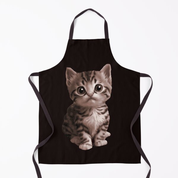 Item preview, Cute Little kitten with big Light green eyes  designed and sold by CrazyThings529.