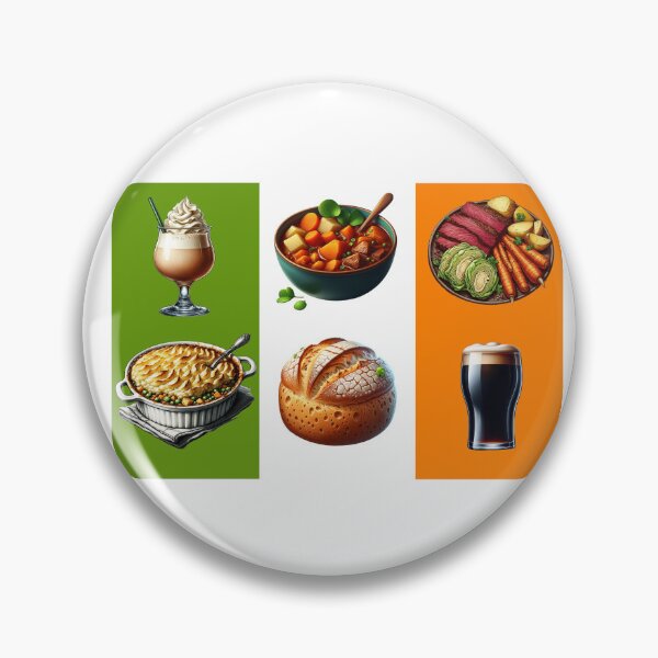 Item preview, An Ode to Irish Food and Drinks designed and sold by TravelingPlateS.