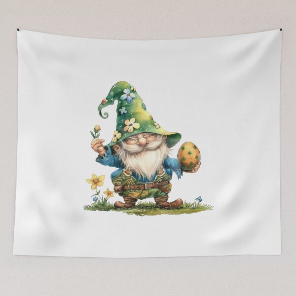 Item preview, cute gnome with easter eggs designed and sold by Pakkard17.