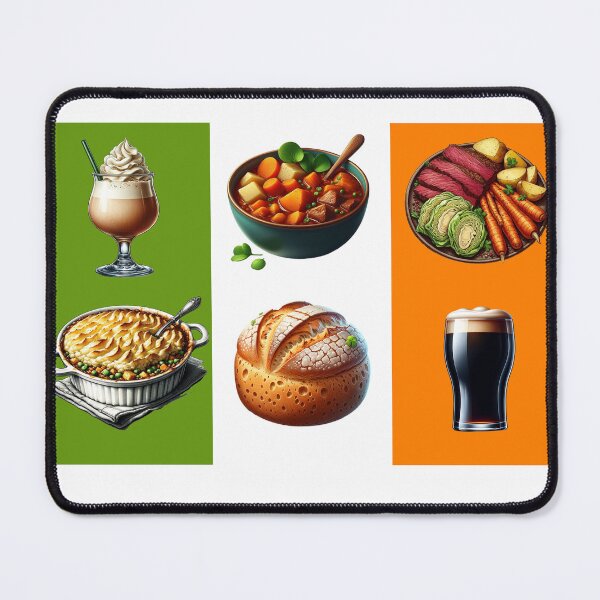 Item preview, An Ode to Irish Food and Drinks designed and sold by TravelingPlateS.