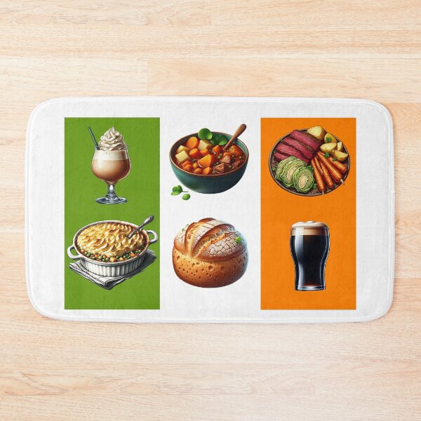 Item preview, An Ode to Irish Food and Drinks designed and sold by TravelingPlateS.
